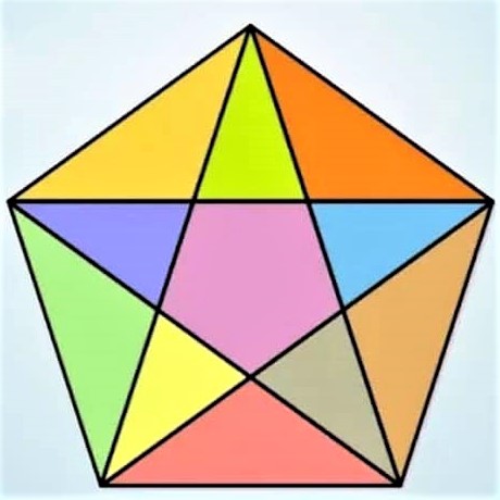 Math puzzle: How many triangles are there in this figure?