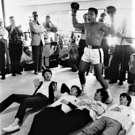 Throwback Thursday (the Beatles): Knocked out by Muhammad Ali in 1964