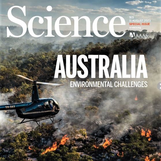 Science magazine's special section on Australia's environmental challenges (Issue of August 11, 2023)