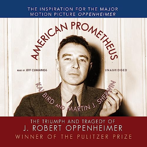 Cover image of an important book about the life of physicist J. Robert Oppenheimer