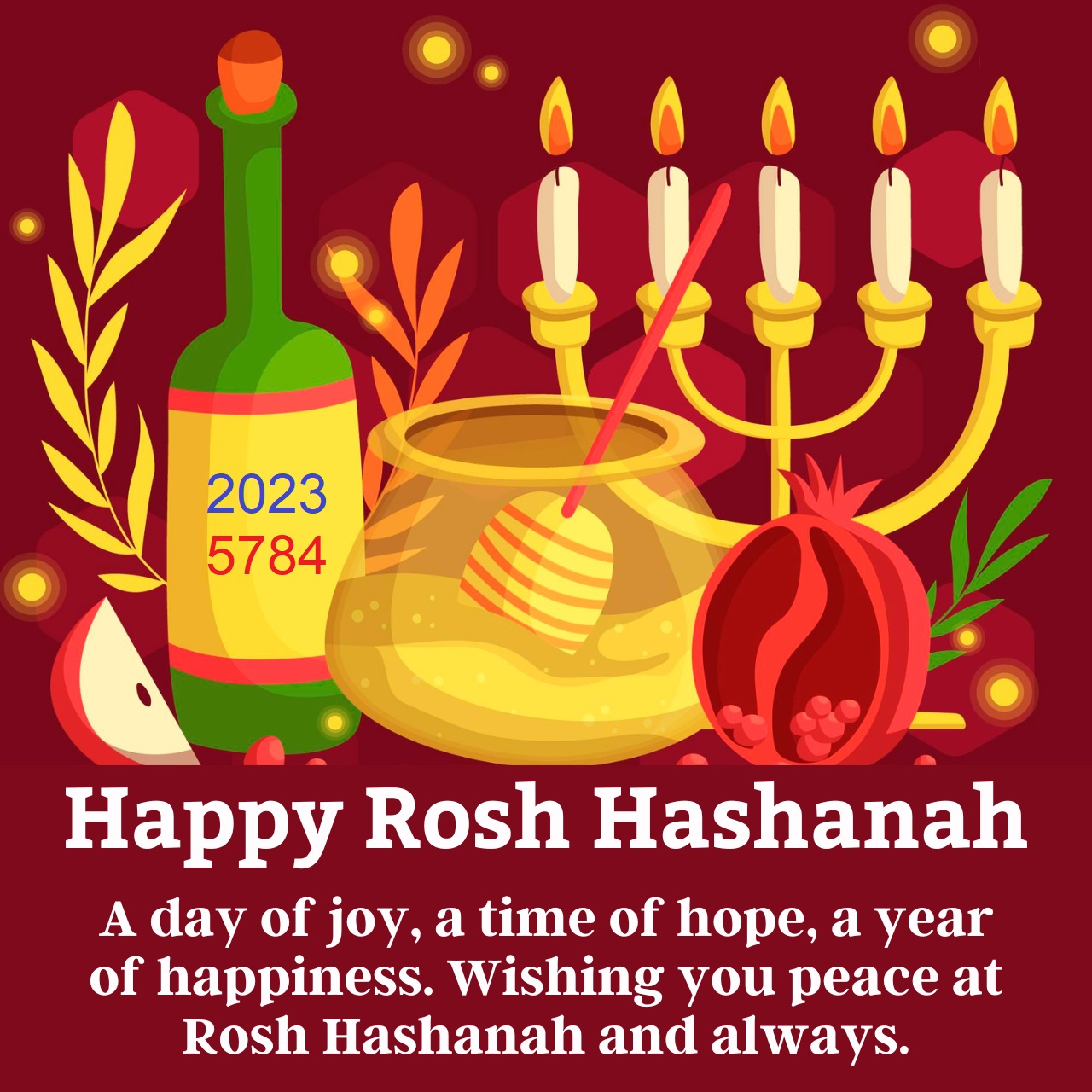 Happy Rosh Hashanah to all who celebrate the Jewish New-Year festival