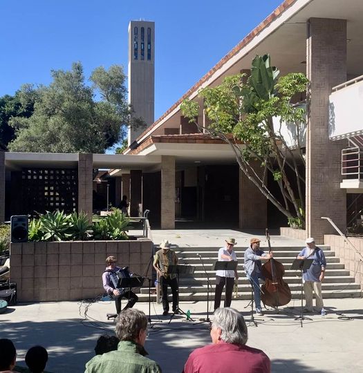 Today's World Music Series noon concert at UCSB's Music Bowl (Klezmer Music with Kalinka)
