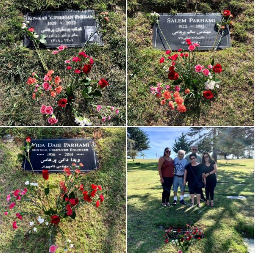 On Sunday, we honored the memory of my mother at Santa Barbara Cemetery, nearly a year after her passing