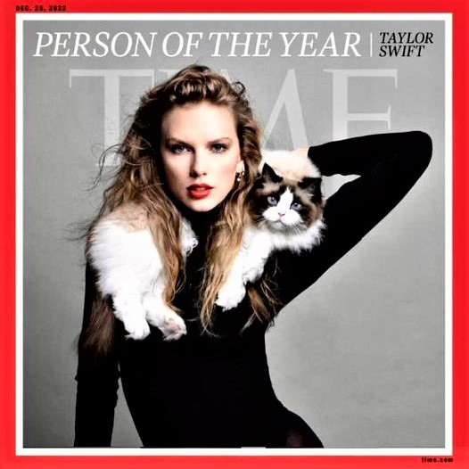 Taylor Swift has been chosen as Time magazine's Person of the Year for 2023