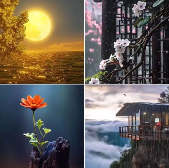 Earth's beautiful nature: From various travel ads (not my photos)