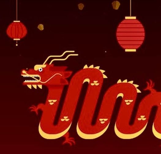 Happy Lunar (Chinese) New Year: Year of the Dragon