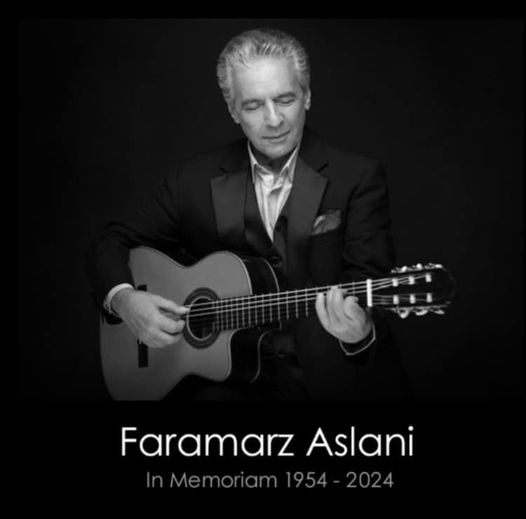 Iranian singer/songwriter Faramarz Aslani (1954-2024) dead at 69