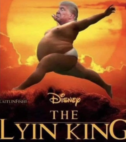 Cartoon: Disney's production of the 'Lyin King'